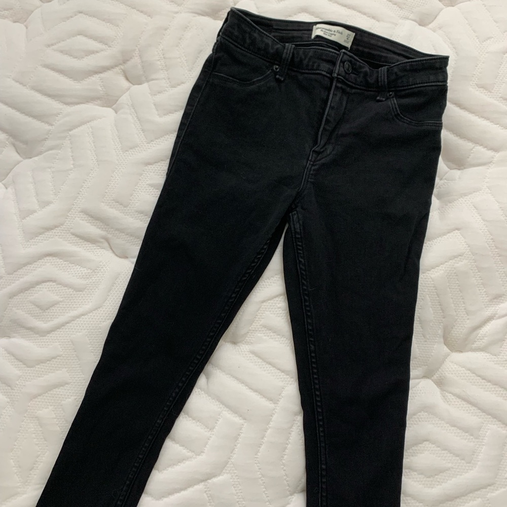 A&F Black Jeggings 4S / 27S